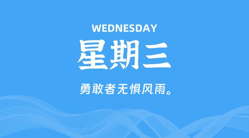 10月09日，星期三, 每天60秒读懂全世界！-科德博客