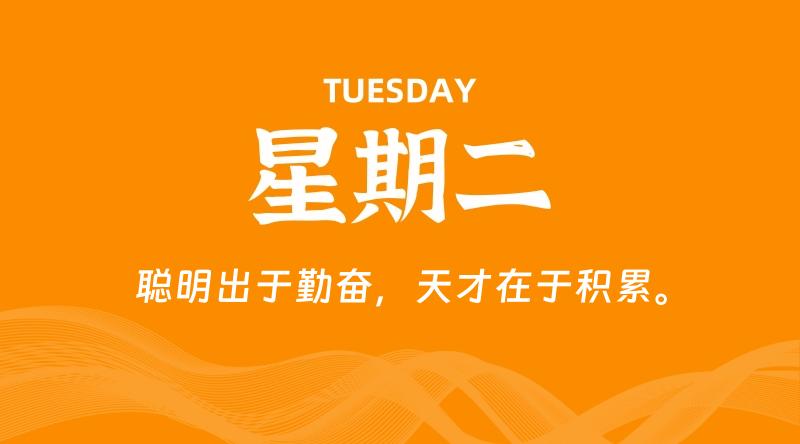 11月12日，星期二, 每天60秒读懂全世界！-科德博客